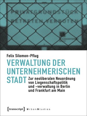 cover image of Verwaltung der unternehmerischen Stadt
